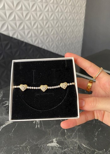 İnce Zincir Detaylı Çok Renkli Kadın Bileklik - Görsel 4