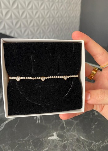 İnce Zincir Detaylı Çok Renkli Kadın Bileklik - Görsel 8