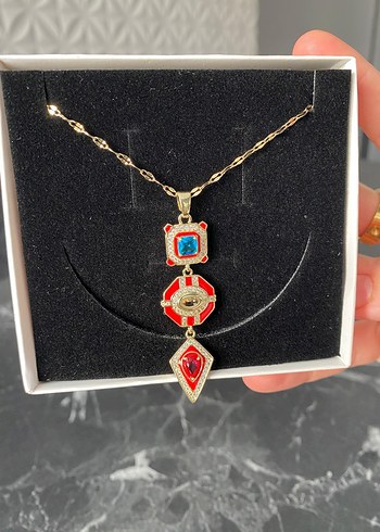 Altın Renk Mini Deniz Kabuğu Kolye - Görsel 4