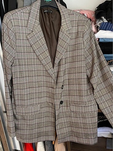 Defacto Kareli blazer ceket