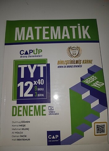 ÇAP UP TYT DENEMELERİ HİÇ ÇÖZÜLMEMİŞ
