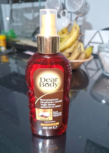 Dear Body Hindistan Cevizi Yağlı Bronzlaştırıcı Sprey 200ml - Görsel 14