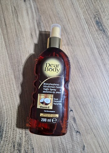 Dear Body Hindistan Cevizi Yağlı Bronzlaştırıcı Sprey 200ml - Görsel 11