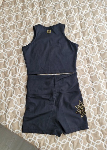 Kadın siyah Kısa Spor Takım - Görsel 14