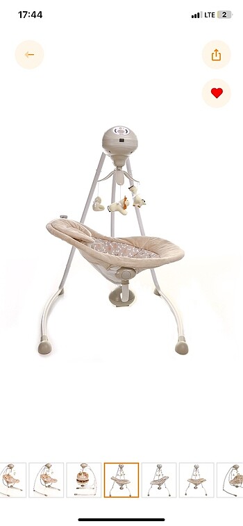 Otomatik Bebek Salıncak Wind