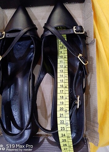 39 Beden siyah Renk Kısa Kalın Topuklu Ayakkabı