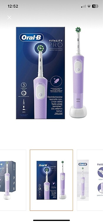 Oral-B Oral b şarjlı diş fırçası