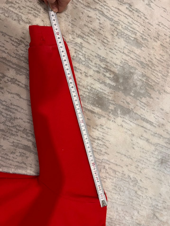 Koyu Kırmızı Kapüşonlu Erkek Çocuk hırka - Görsel 4