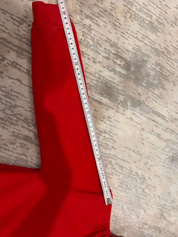 Koyu Kırmızı Kapüşonlu Erkek Çocuk hırka - Görsel 5