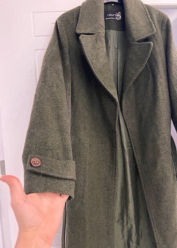 Haki uzun kaban - Görsel 3