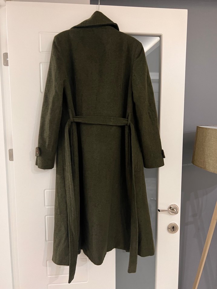 Haki uzun kaban - Görsel 4