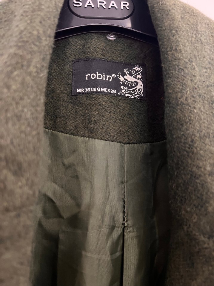 Haki uzun kaban - Görsel 2