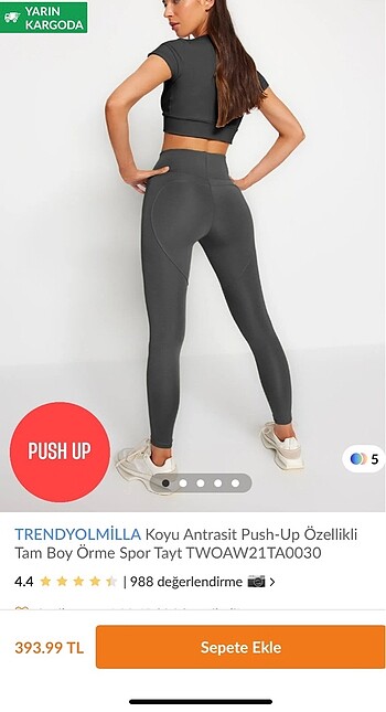 Trendyol & Milla Push-up Tayt