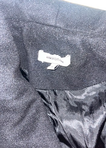 Siyah Kadın Kaban - Görsel 2