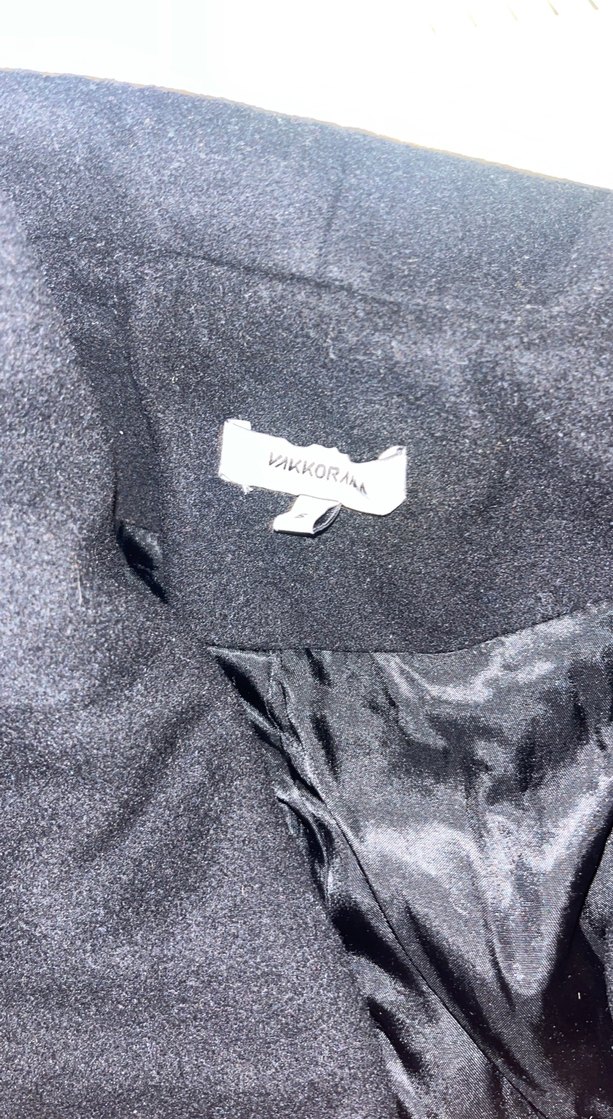 Siyah Kadın Kaban - Görsel 2