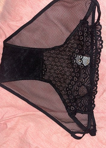 Siyah Gotik Dantel Sütyen ve Külot Takımı - Görsel 3