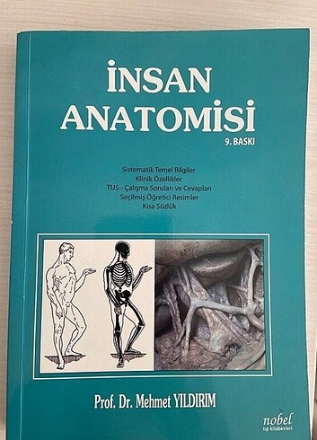 İnsan anatomisi kitabı. 