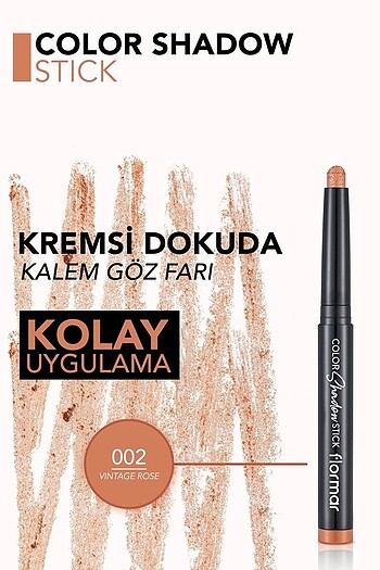  Beden Renk Flormar göz farı