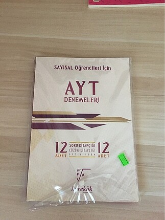 Karekök Ayt deneme sınavı