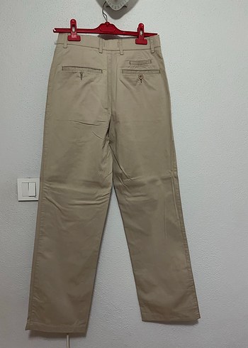 38 Beden Bej rengi bol pantolon