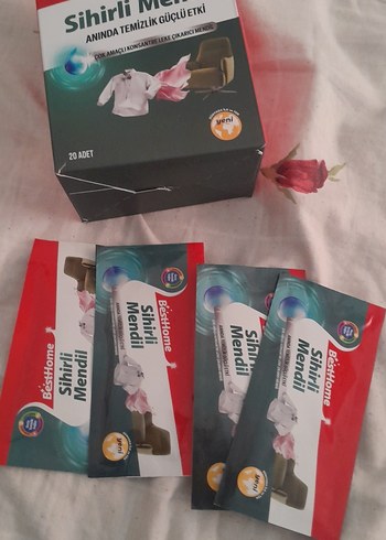 sihirli mendil20 adet içinde - Görsel 2