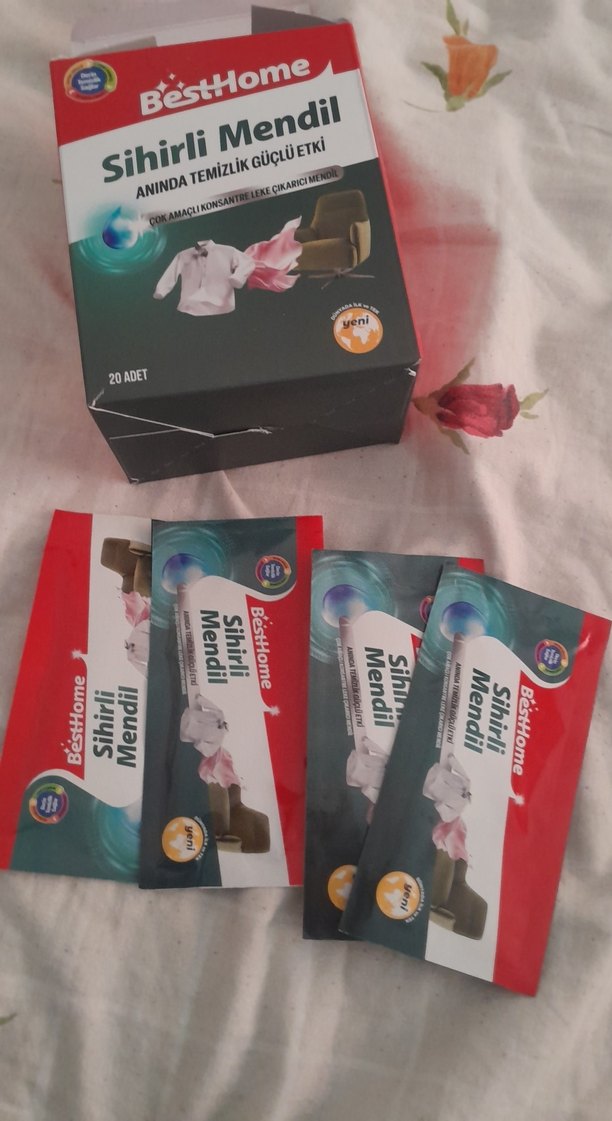 sihirli mendil20 adet içinde - Görsel 2