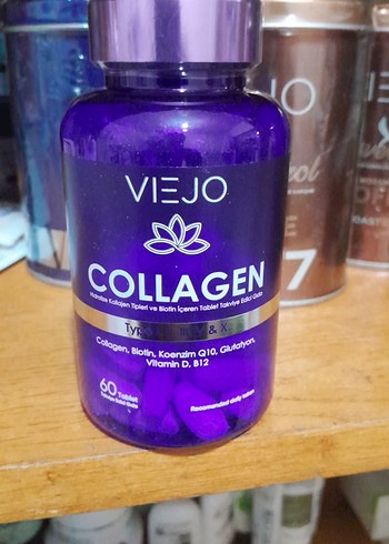 Viejo Kollajen ve Vitamin Takviyesi 60 Tablet