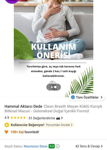 Beden Renk Hammal Meyan Köklü Bitkisel Macun 240gr
