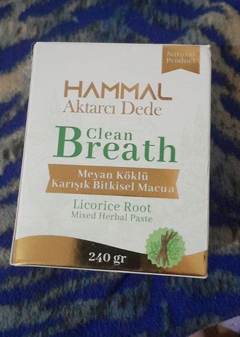 Hammal Meyan Köklü Bitkisel Macun 240gr