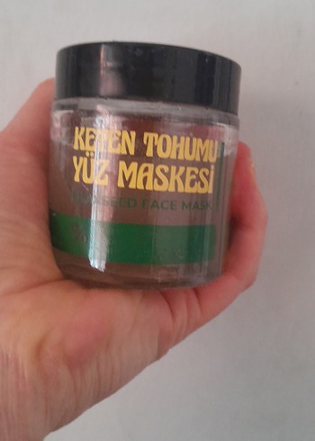 keten tohumu maske - Görsel 2