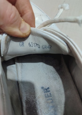 Minimalist Beyaz erkek Spor Ayakkabı - Görsel 4