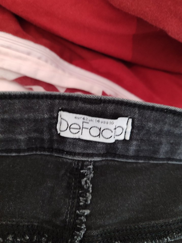 Gri Midi Boy Dar Kesim Kadın Kot Pantolon - Görsel 2