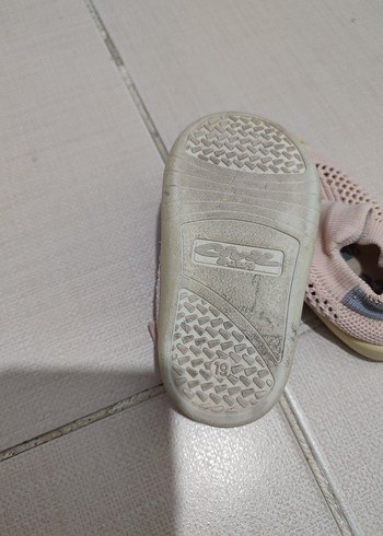 Kız Çocuk Beyaz Pastel Sneaker - Görsel 5