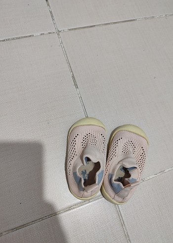 Kız Çocuk Beyaz Pastel Sneaker - Görsel 4