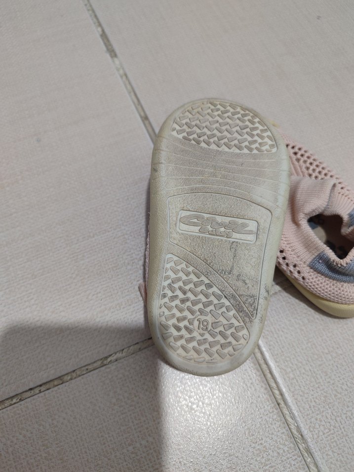 Kız Çocuk Beyaz Pastel Sneaker - Görsel 5