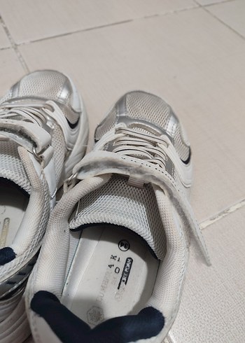 Çocuk Beyaz Street Wear Spor Ayakkabı - Görsel 5