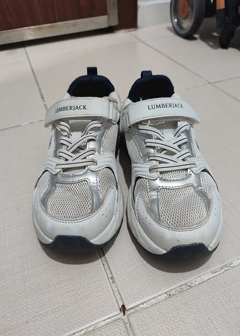 Çocuk Beyaz Street Wear Spor Ayakkabı - Görsel 2