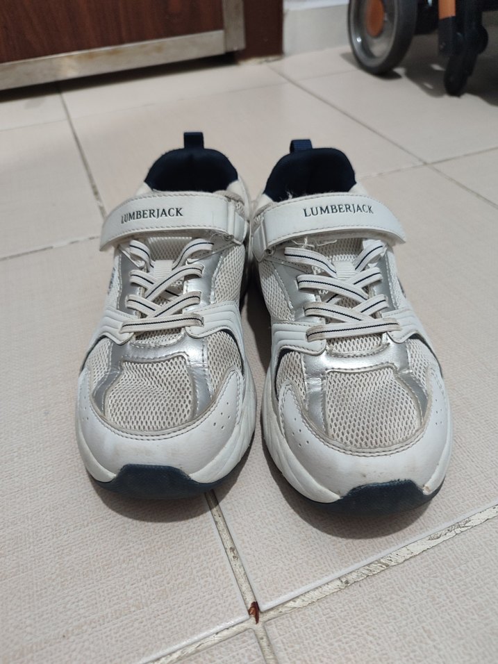 Çocuk Beyaz Street Wear Spor Ayakkabı - Görsel 2