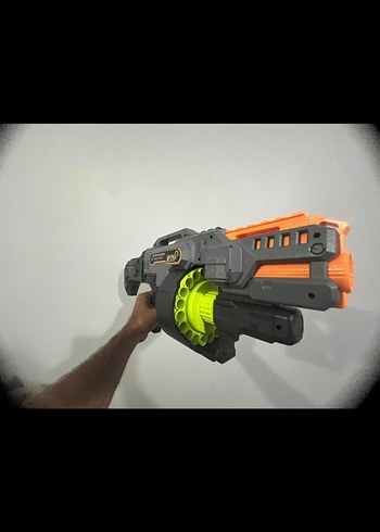 Siyah Büyük Oyuncak Tüfek - Görsel 3