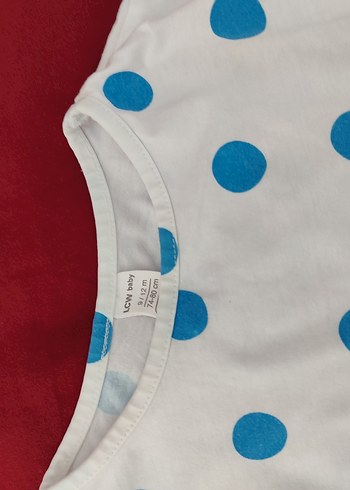 LC Waikiki Kız Çocuk Renkli Puantiyeli Fırfırlı Tişört