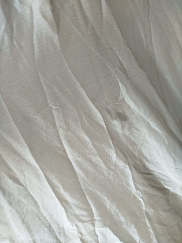 Uzun Kol Drapeli Bej Vintage Elbise - Görsel 4