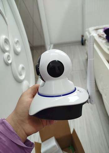 Beyaz BLUEINTER Video Kamera - Görsel 3