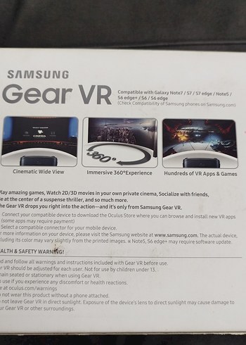Samsung Gear VR Sanal Gerçeklik Başlığı - Görsel 2