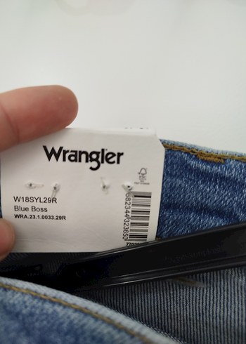 Düğmeli Mavi Erkek Denim Pantolon - Görsel 5