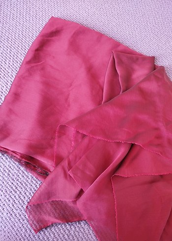 Parlak Bordo Kadın abiye - Görsel 5