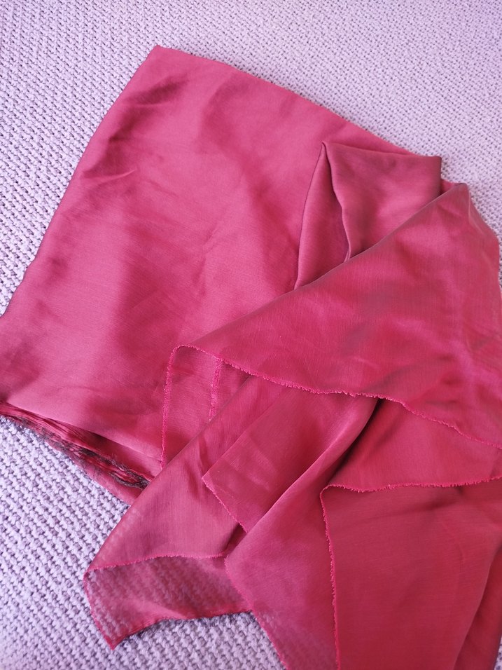 Parlak Bordo Kadın abiye - Görsel 5