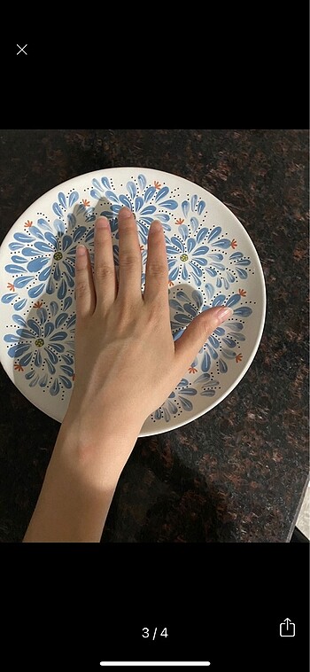 İkea tatlı tabağı