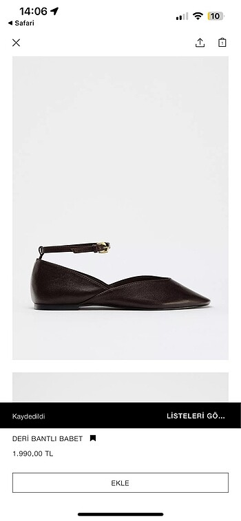 Zara Zara babet