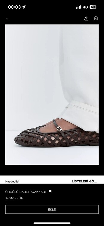 Zara Zara babet