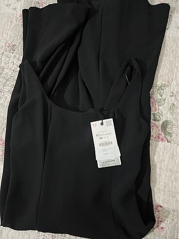 xs Beden siyah Renk Zara elbise